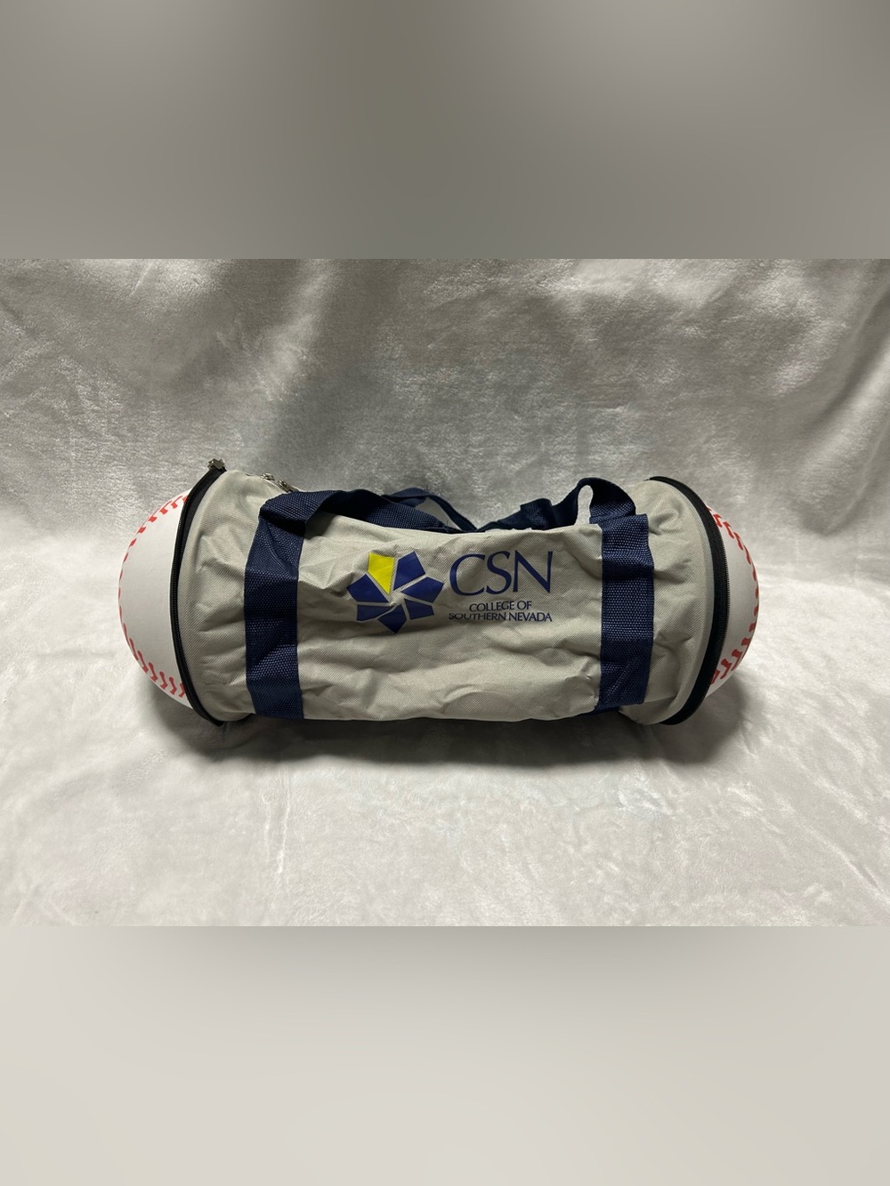 CSN Las Vegas 51's Baseball Alien Retractable gray medium Tote Duffle Bag
